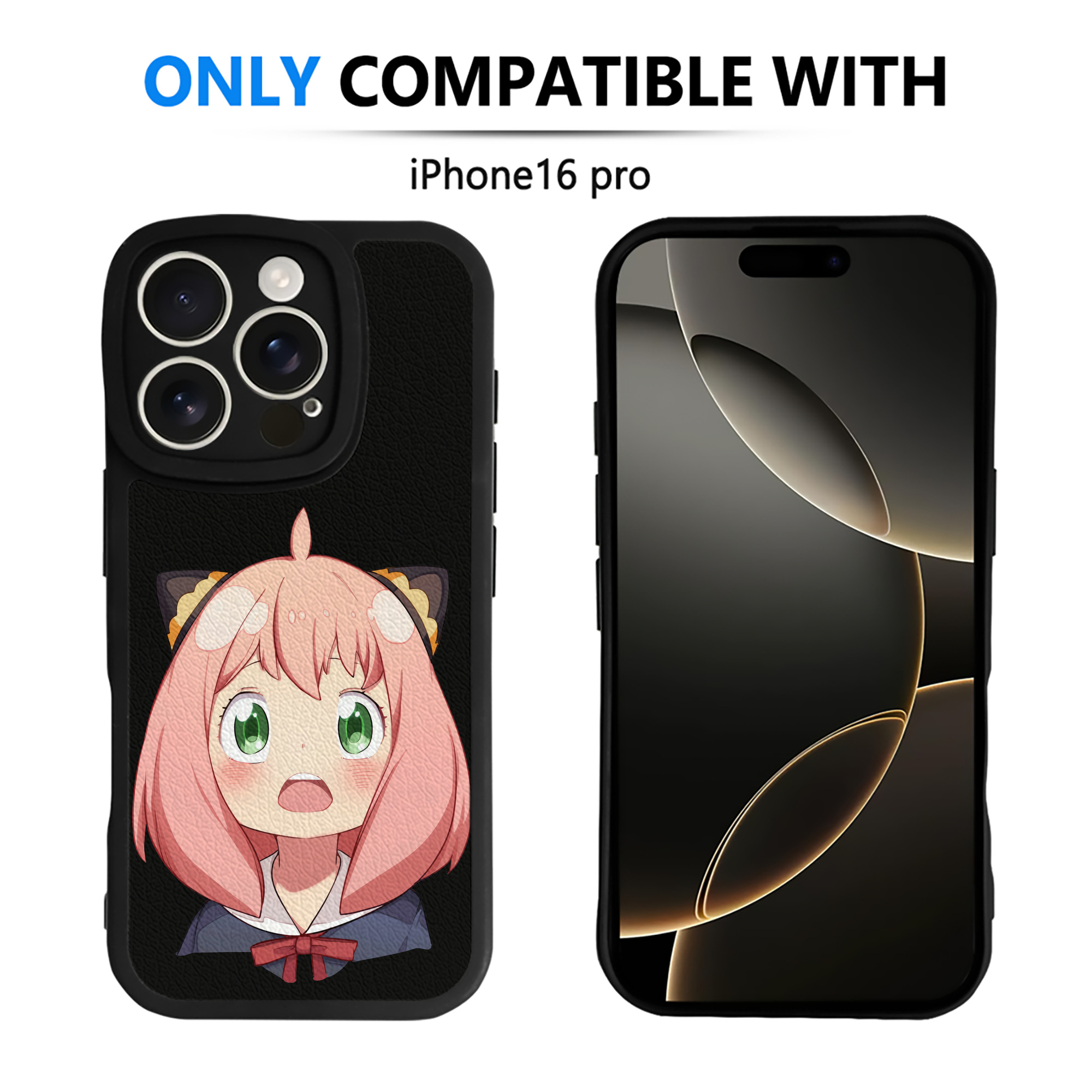 （画像用） SPY×FAMILY间谍家家酒 【iPhone 16シリーズ対応】シリコンスマホケース（レザー調） 材質：シリコン